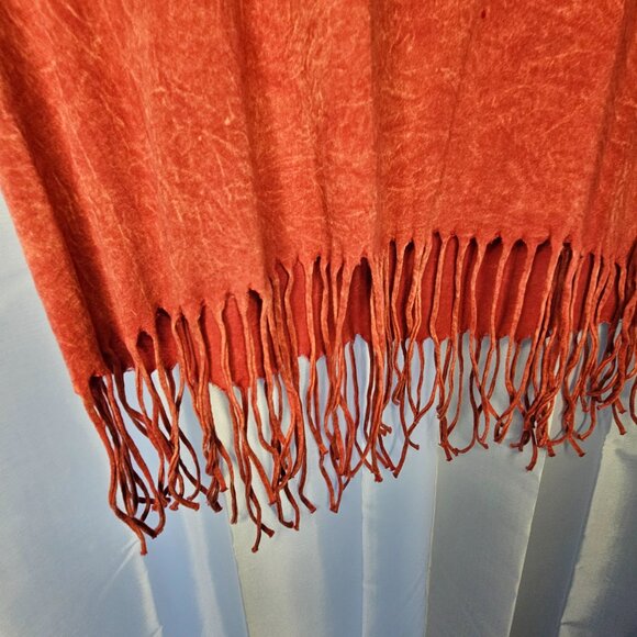 WET SEAL Women's Taffy Red Knit Tie-dye 70's Style Tank - XL - Picture 3 of 7